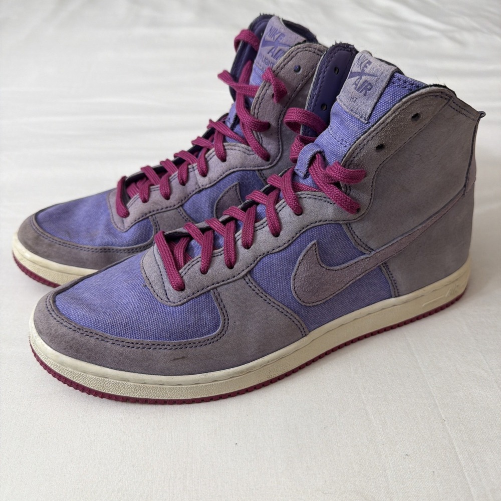 Nike Air Force 1 Light Hi Decons Purple/Rave Pink Women's Size 9 M 538226-500